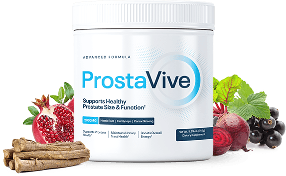 ProstaVive supplement with natural ingredients